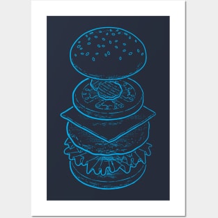 CHZBRGR Posters and Art